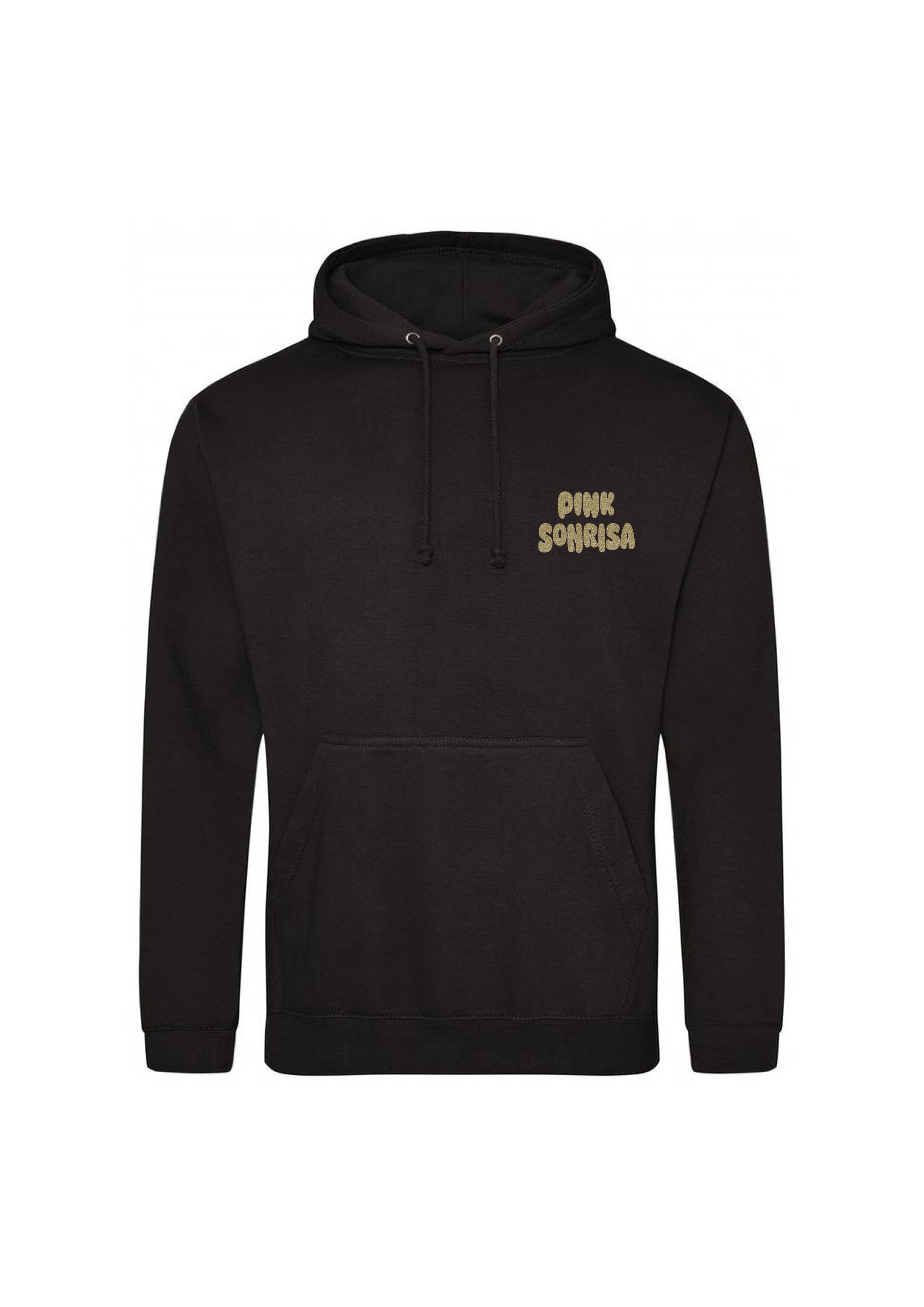 HOODIE PINK SONRISA GLITTER