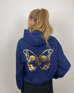 Afbeelding in Gallery-weergave laden, HOODIE BUTTERFLY SKULL
