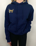 Afbeelding in Gallery-weergave laden, HOODIE BUTTERFLY SKULL
