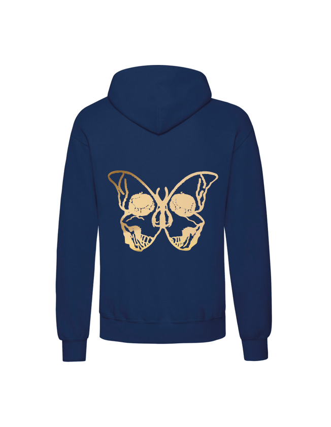 HOODIE BUTTERFLY SKULL